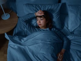 禁煙中に 眠れないときは