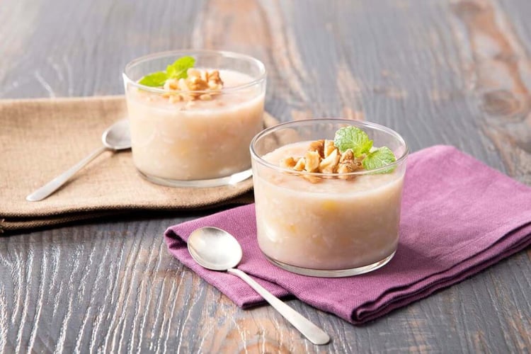 レスメド,快眠メニュー,甘酒プリン