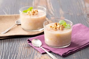 甘酒バナナプリン